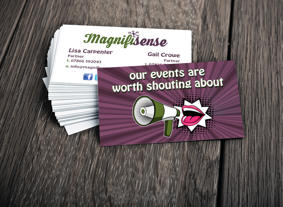 Business Card Design - magnifisense