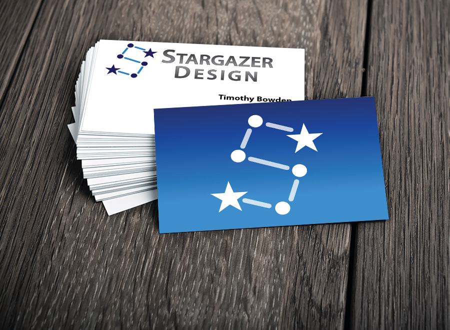 Business Card Design - Stargazer