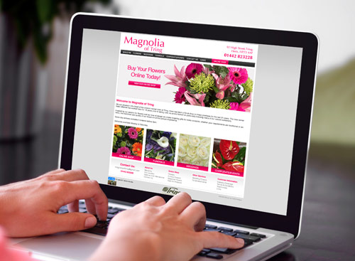 Bespoke Website Design - Magnolia of Tring